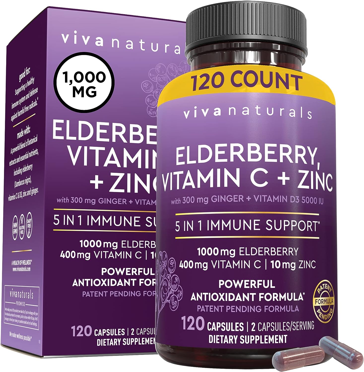 Sambucus Elderberry with Zinc & Vitamin C